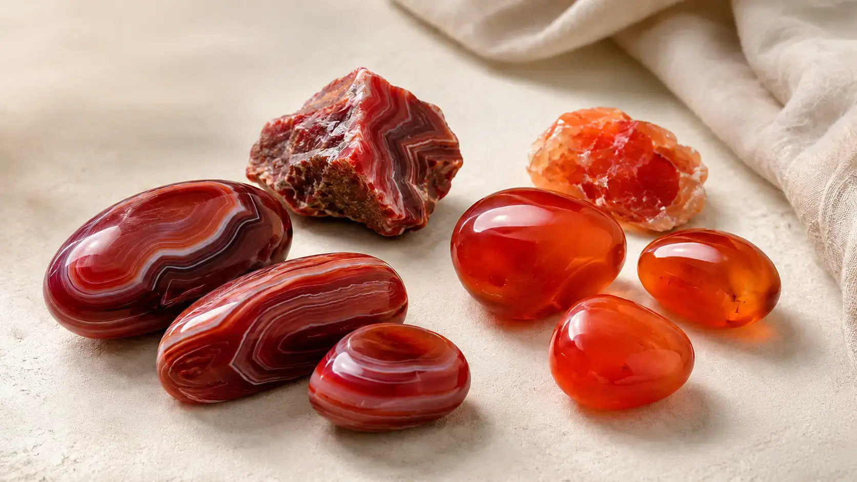 Red Carnelian and Red Agate: Meaning, Benefits, and Everyday Uses | CIRCLEARA