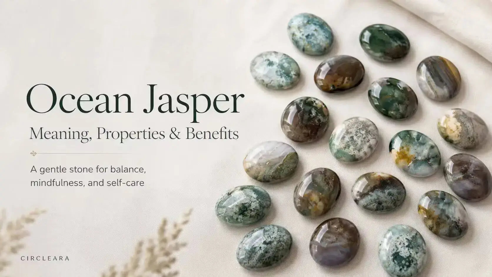 Ocean Jasper: Meaning, Properties, and Benefits | CIRCLEARA