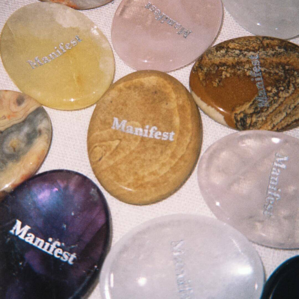 Mystery manifestation crystal set

Engraved affirmation stones

Spiritual blind box

Energy healing gemstones

Mindfulness gift set