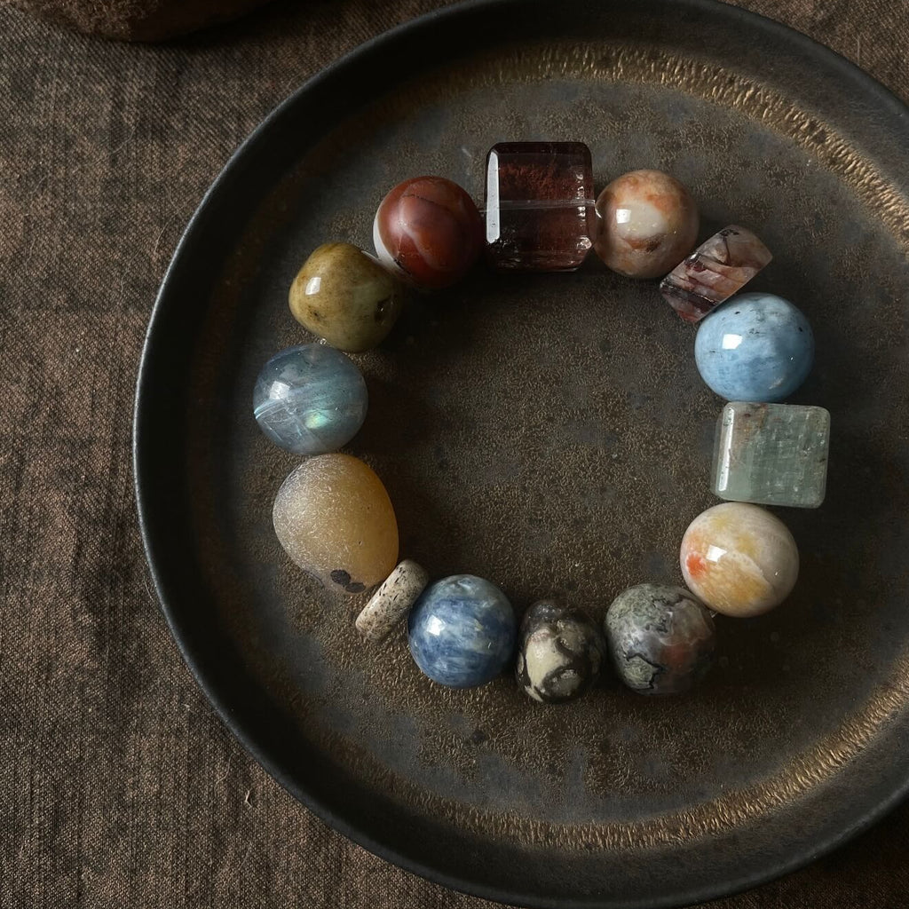Custom Mystery Crystal Bracelet Co-creation Box for Intentional Manifestation