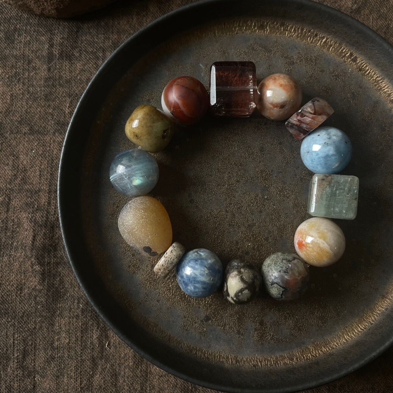 Custom Mystery Crystal Bracelet Co-creation Box for Intentional Manifestation