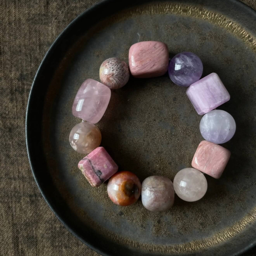 Custom Mystery Crystal Bracelet Co-creation Box for Intentional Manifestation