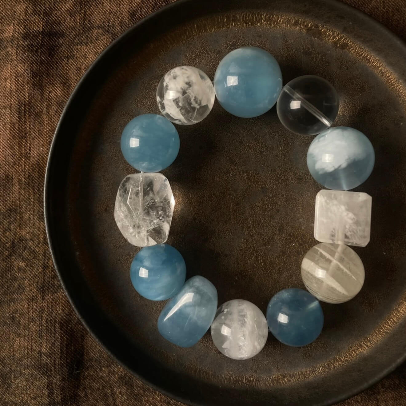 Custom Mystery Crystal Bracelet Co-creation Box for Intentional Manifestation