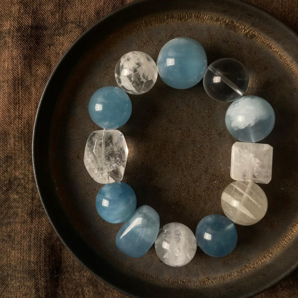 Custom Mystery Crystal Bracelet Co-creation Box for Intentional Manifestation