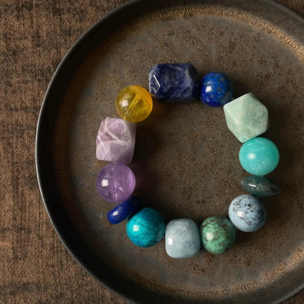 Custom Mystery Crystal Bracelet Co-creation Box for Intentional Manifestation