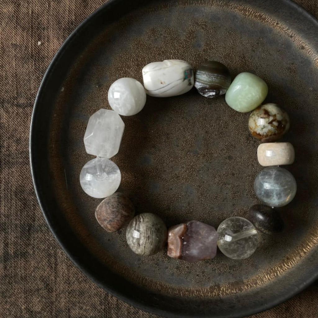 Custom Mystery Crystal Bracelet Co-creation Box for Intentional Manifestation